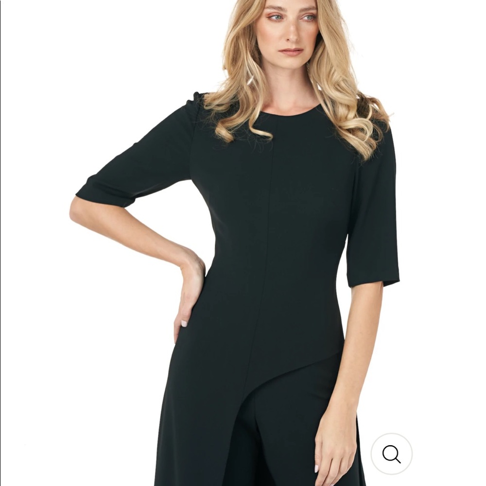 NEW Kay Unger Romper walk thru jumpsuit dress Davina size 16 - Picture 4 of 10